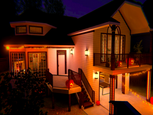 Small Halloween House