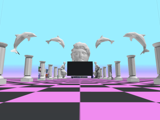 Vaporwave Floor Udon Hangout