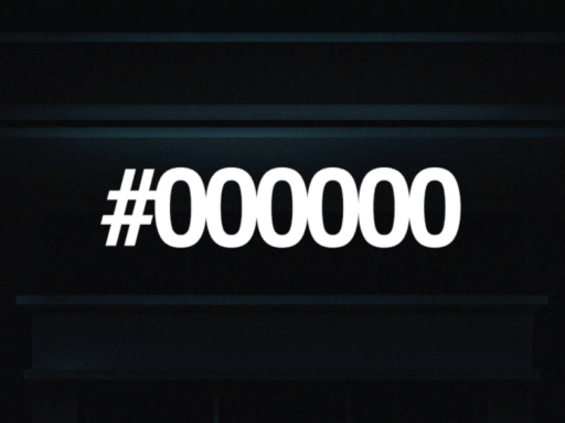 ＃000000