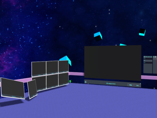 Multi-Screen World ⁄ 作業画面を共有できる部屋