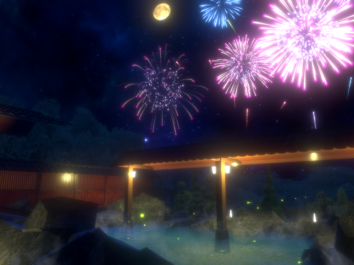 リリーホワイトの温泉郷