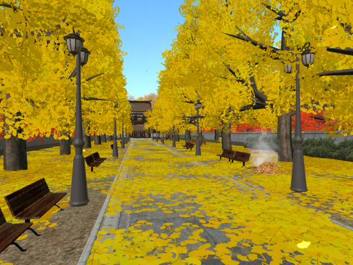 銀杏並木-Ginkgo Street-