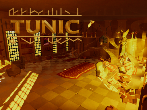 Tunic Library - Hall - 0․5 3⁄4