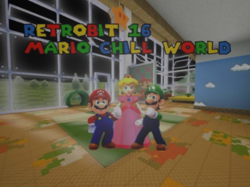 RetroBit 16 Mario chill world