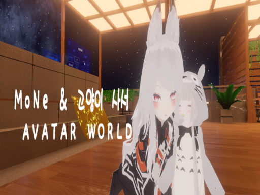 MONE ＆ 고양이 사서 AVATAR WORLD