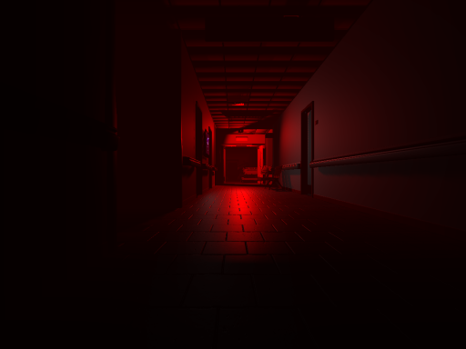 Abandoned Hospital Hall