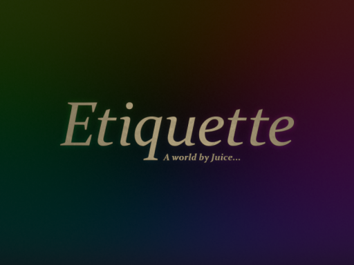 Etiquette