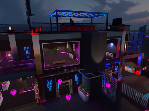 Afro Cyber Club Sunset