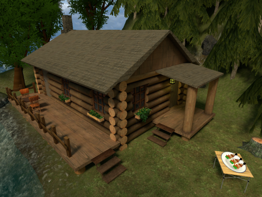 LogHouse_in_Mountains