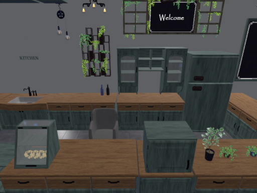 カフェのある家