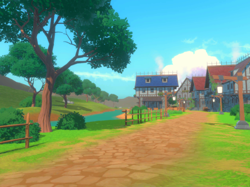 名前がない村と道-Nameless Villages and Roads