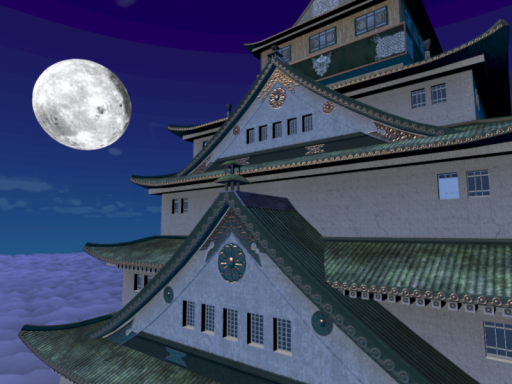 大江戸城 外側 attraction （ノーマル）