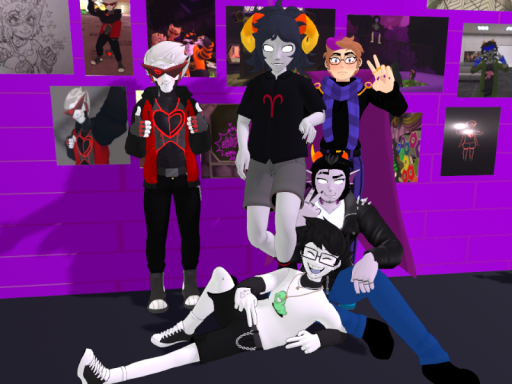 AcidicRabbits' and others Homestuck Avatars and Edits