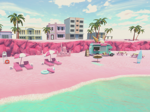 U-Go-Girl- 미스 발렌타인 （Feat․ 불곰） 해변 촬영장 wwg