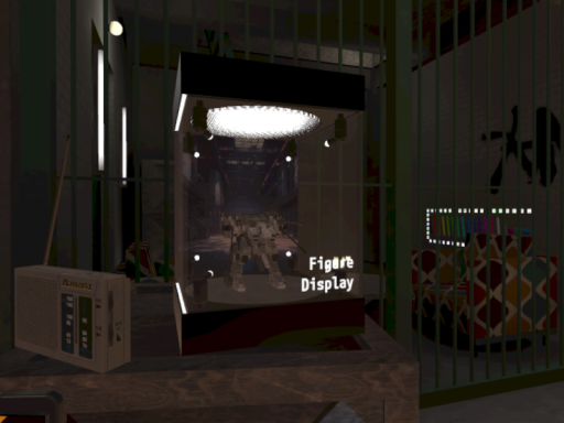 【雅白神社】ショーケースギミック展示用