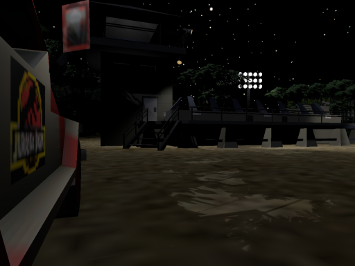 Raptor Pen - Jurassic Park