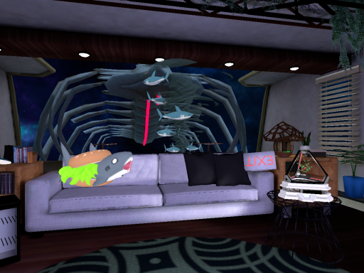 銀河サメバーガールーム