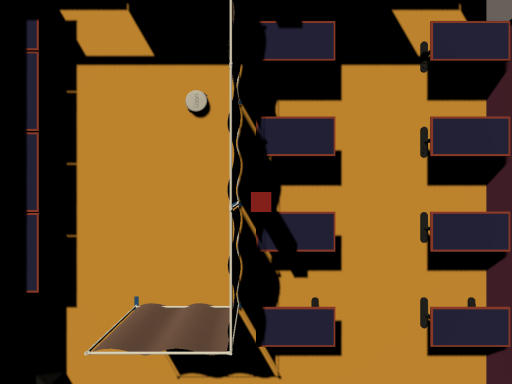 The back room of a random bowling alley in Delaware