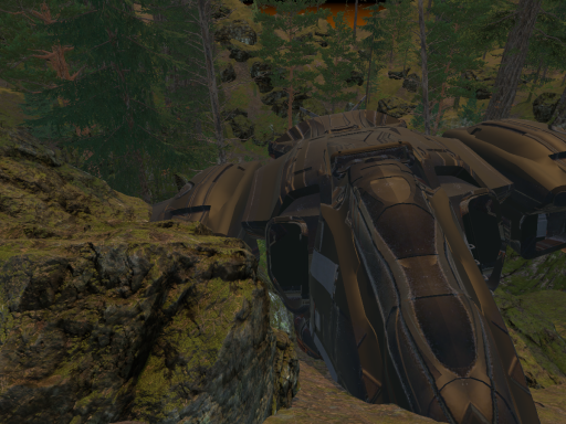 Halo Crashed Pelican