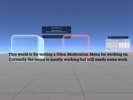 ModerationMenuTesting