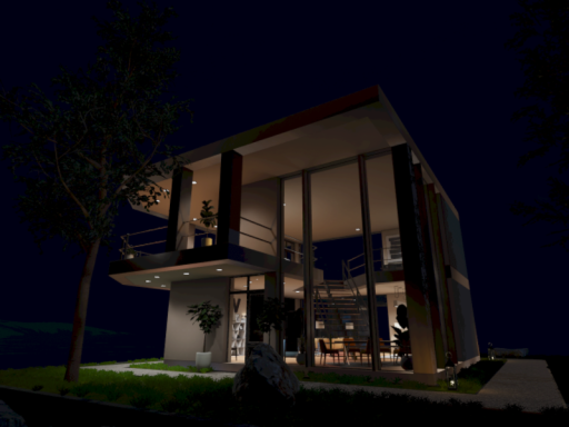 Small house 01 - Night