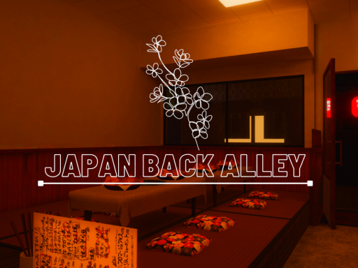 Japan back alley izakaya