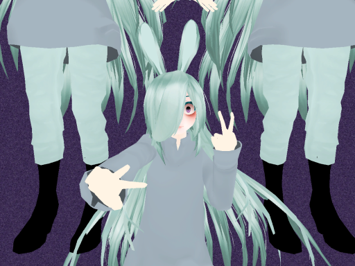 Lisa and Huggi avatars