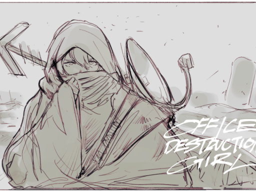 ［詫ビガ］ OFFICE DESTRUCTION GIRL