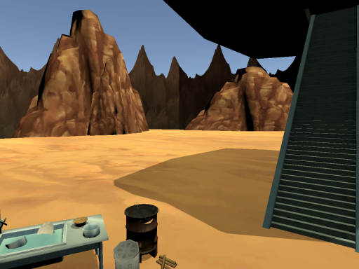 Bleach˸Visored Underground training area