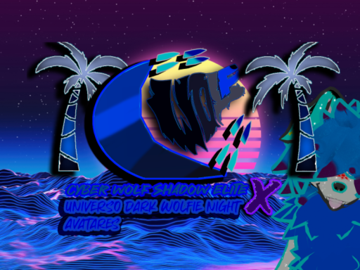 CYBER WOLF SHADOW ELITEX universo dark wolfie night avatares