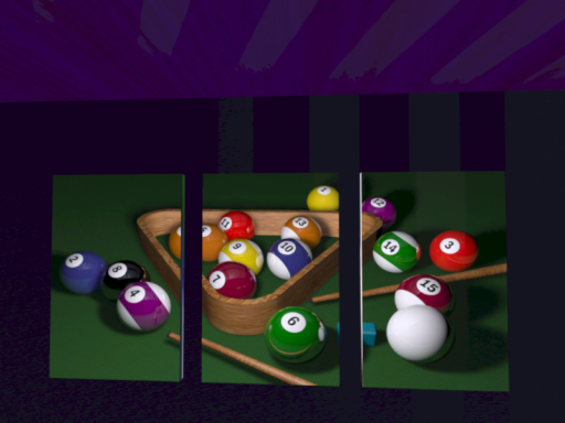 ビリヤードプールバー