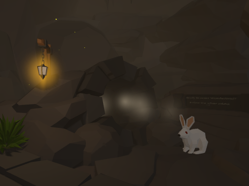 The rabbit hole - 21lessons VR intro