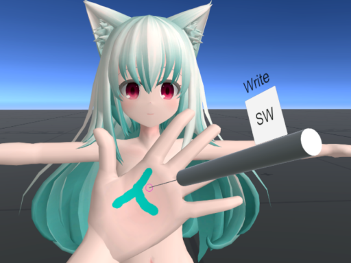 ボディペイント体験場