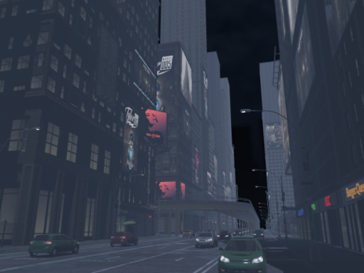 City Night During The Day