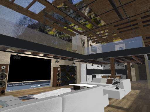 Rainy Loft on the mountains