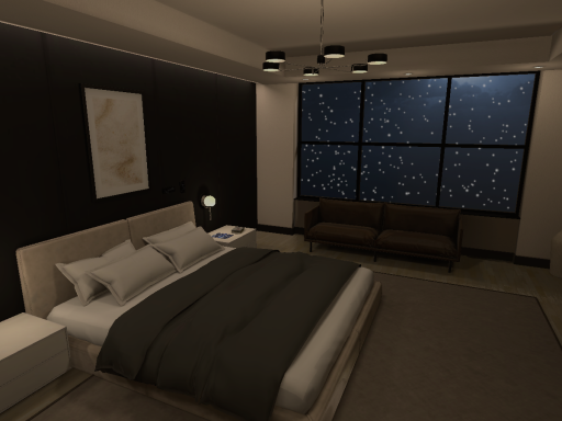 Snow Night Room