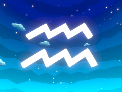 Δ - Beautiful Starlit Aqua Field