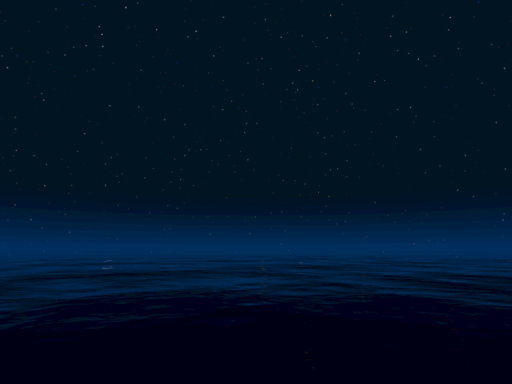 ocean night