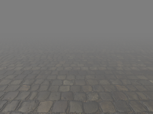 rainy cobblestone