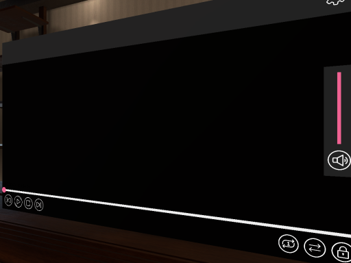 YouTube検索できる動画プレイヤーがあるお部屋