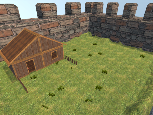 just a house and walls wow