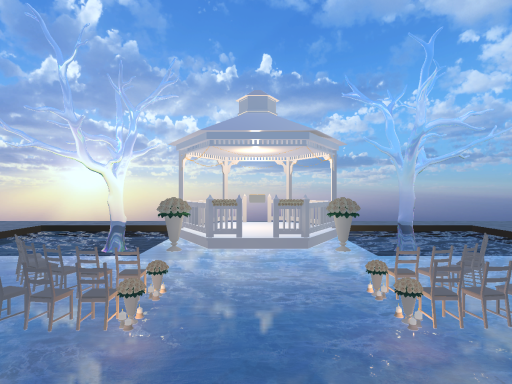 Sunset Wedding - With Avatars