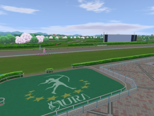 阪神競馬場⁄Hanshin racecourse - umamusume