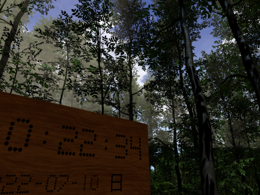 Realtime Forest 現実時間の森UTC＋9