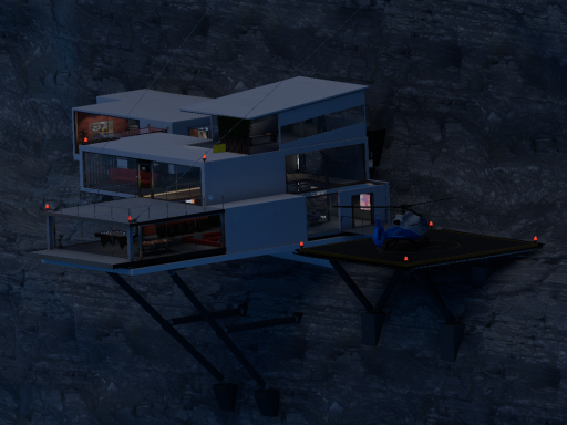 Rathios' Overhang House