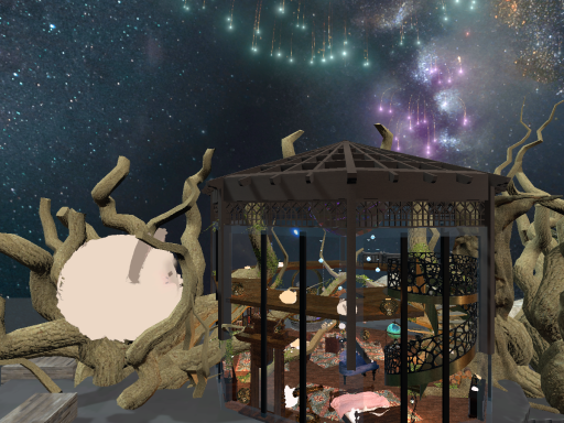 もふもふの別荘