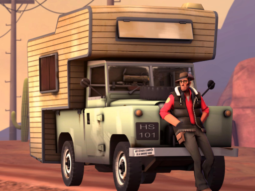 Sniper's Camper （Inside）