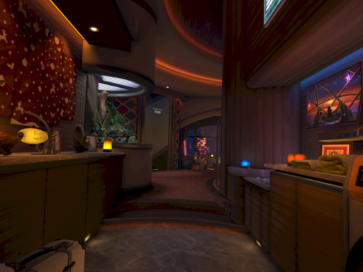 Ryn's and Rayn's Luminous Hotel Room