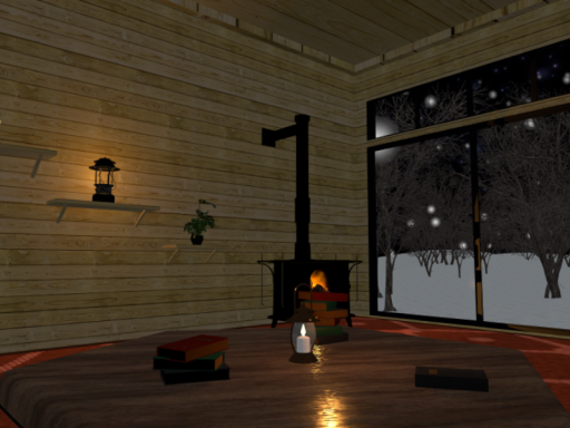 雪と星空とぬくもりと