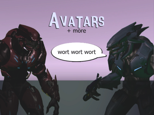 Halo Elite Avatars（and more）